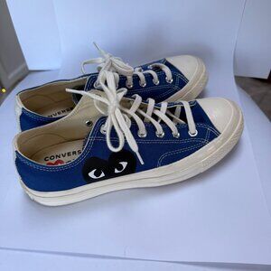 Converse Chuck Taylor Low  COMME des GARCONS PLAY- Blue size Mens 8
